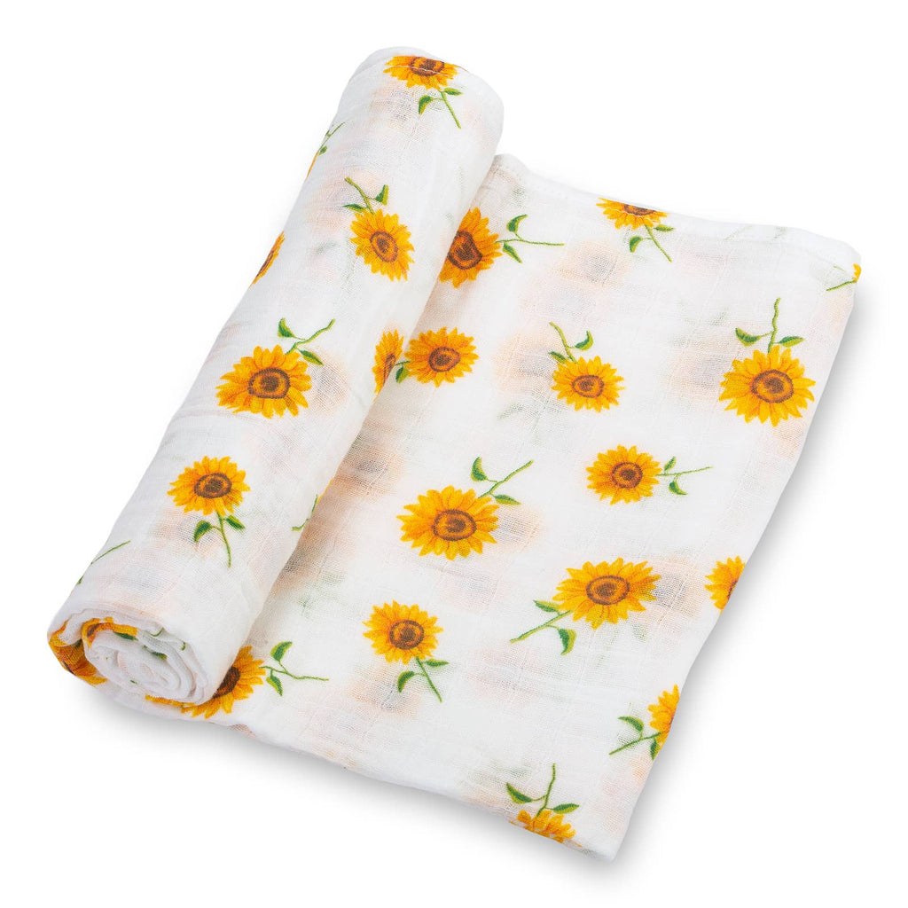 Swaddle Blanket |  Sunflower Fields