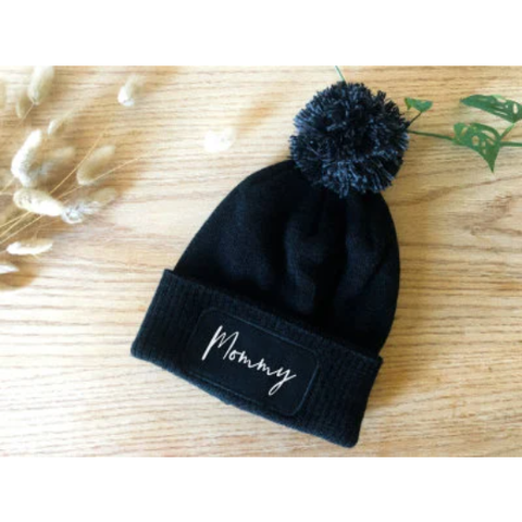 Adult Pom Beanie | Mommy