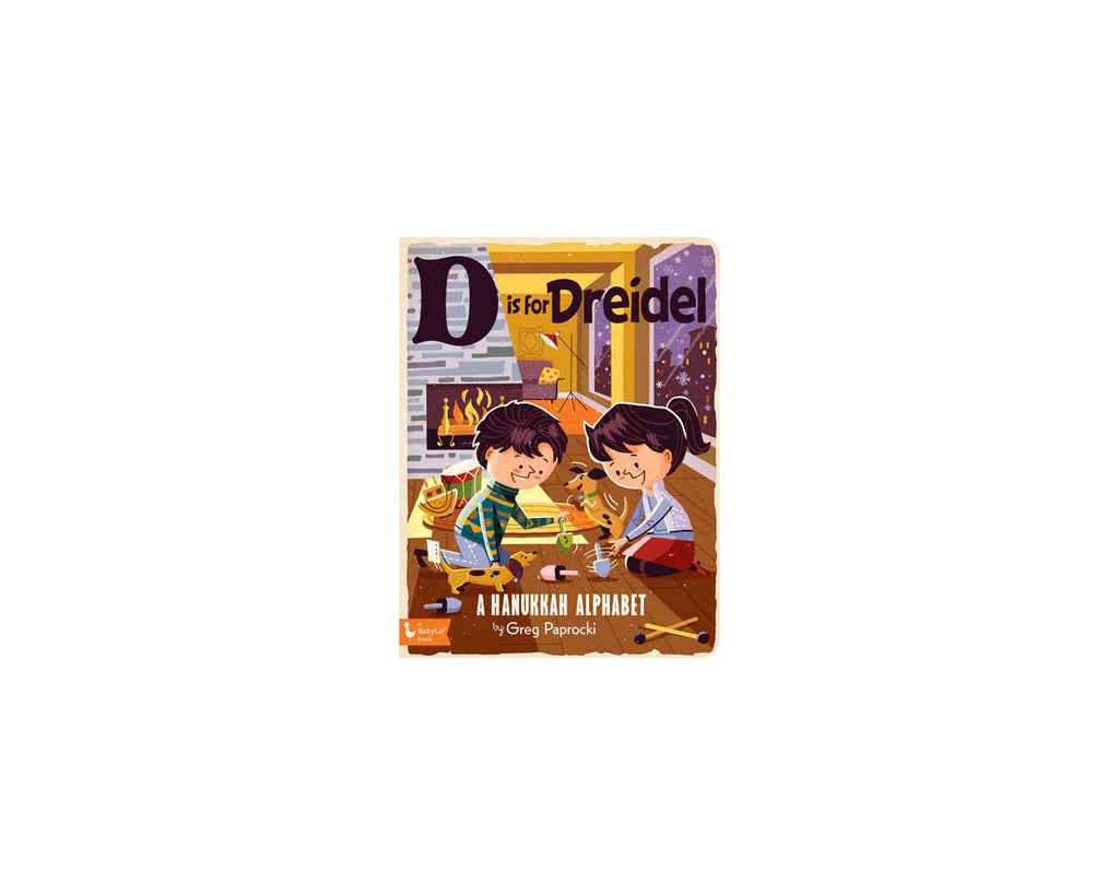 Alphabet Board Book | D is for Dreidel