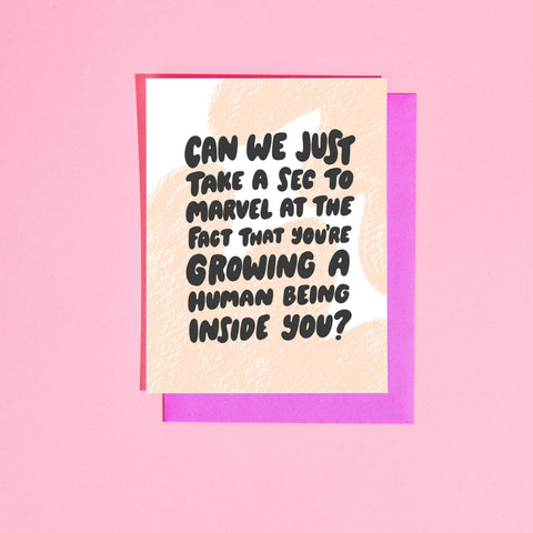 Greeting Card | Take a Sec to Marvel