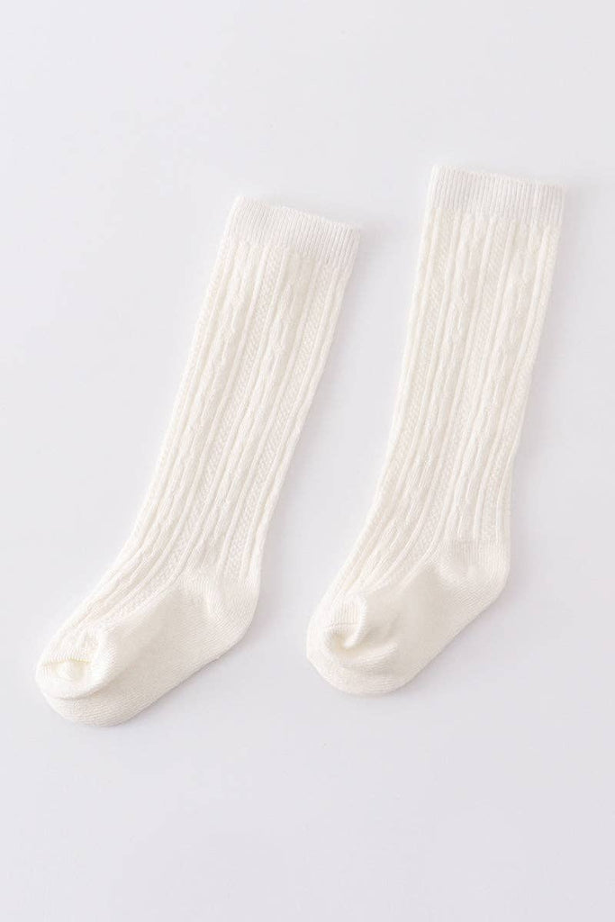 Socks | White Knee High