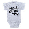 T-Shirt & Onesie | We Likes To Potty
