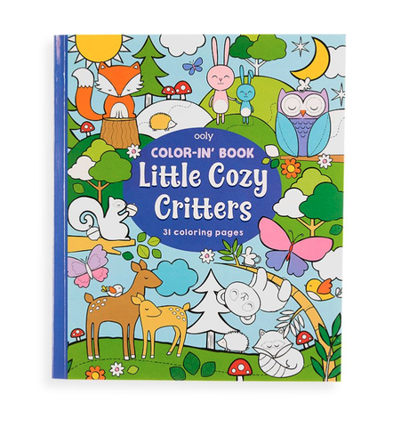 Color-in' Book | Little Cozy Critters