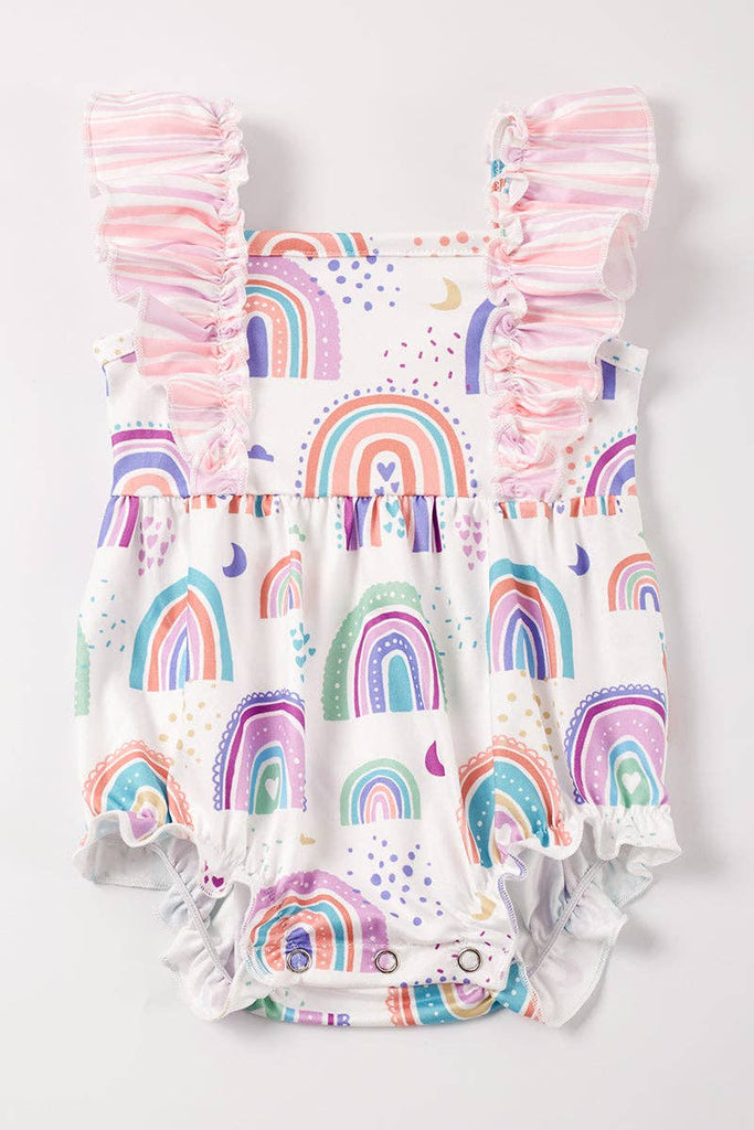 Romper | Rainbow Print