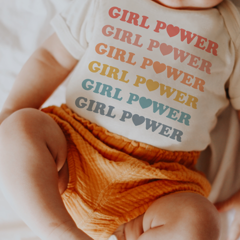 T-Shirt & Onesie | Pastel Rainbow Girl Power