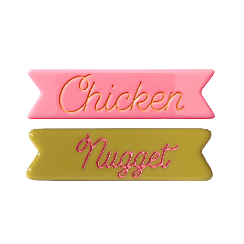 Hair Clips | Chicken Nugget