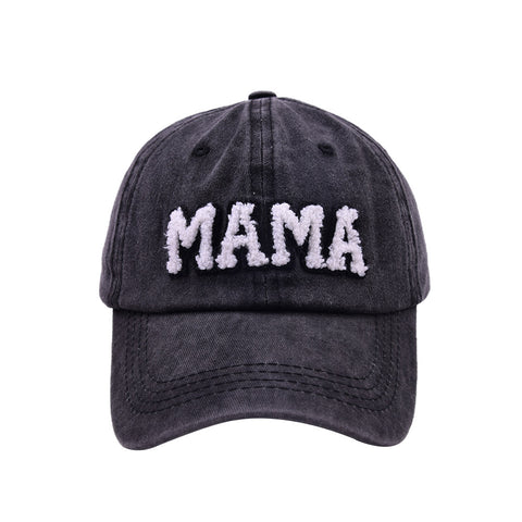 Adult Hat | Fuzzy Letters Mama