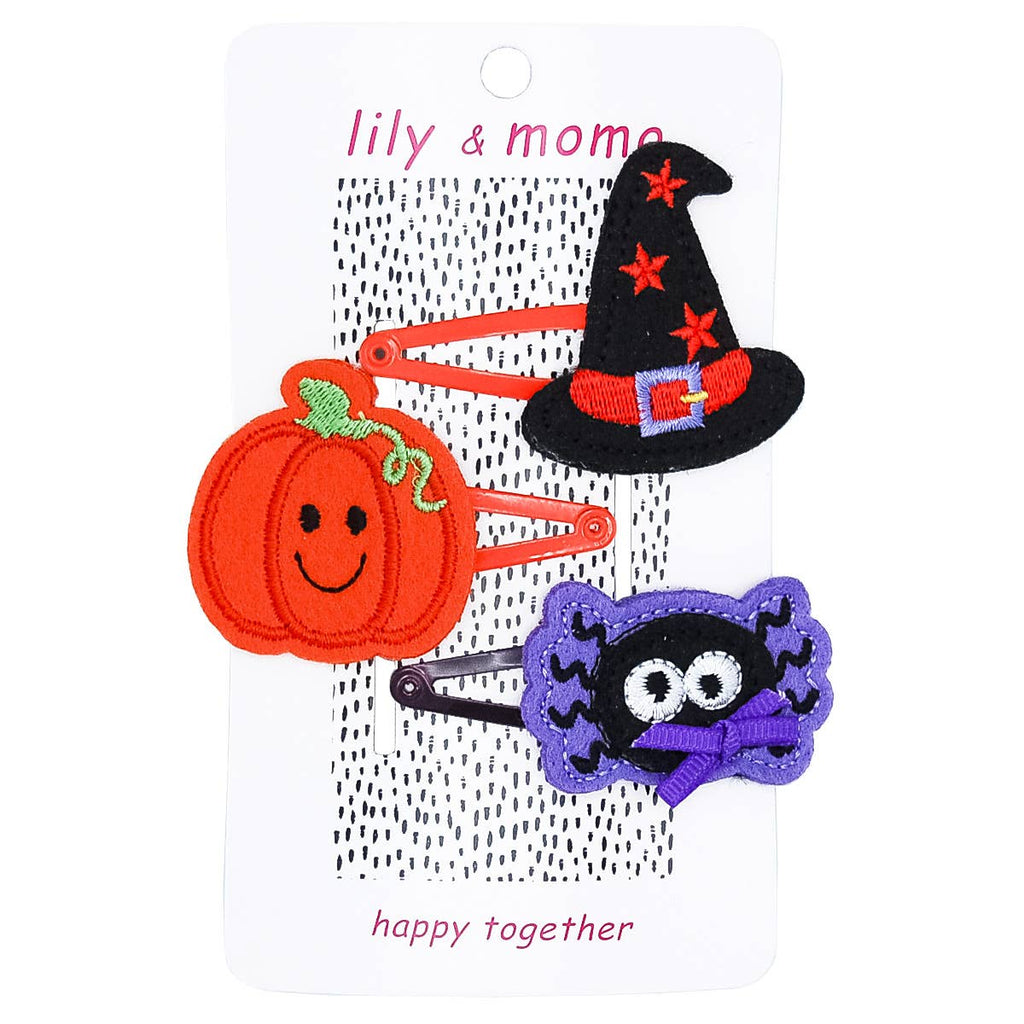 Hair Clips | Happy Halloween Trio
