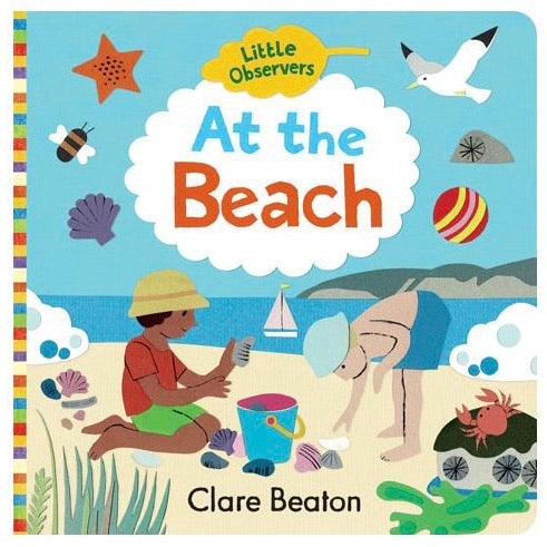 Little Observers | At The Beach Board Book