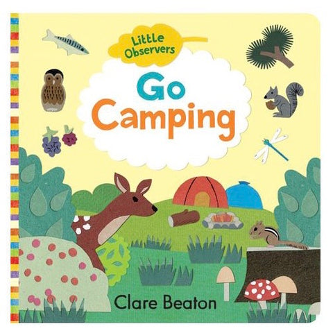 Little Observers | Go Camping Board Book