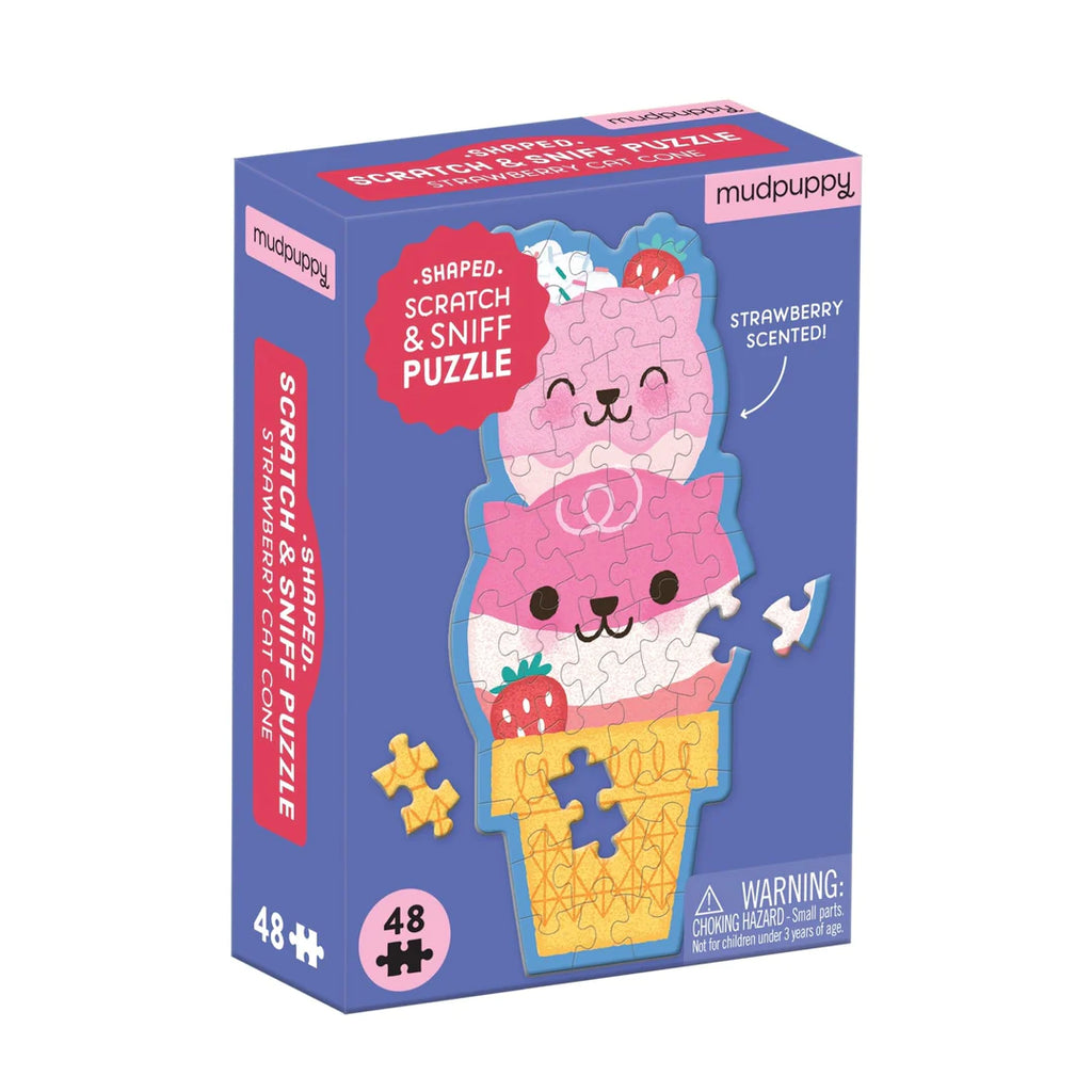 Puzzle | Strawberry Cat Scratch & Sniff